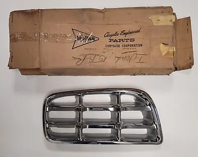 1955 1956 Chrysler 300 Imperial Right Grille C68-300 C72-300 1541501 NOS • $2685.38