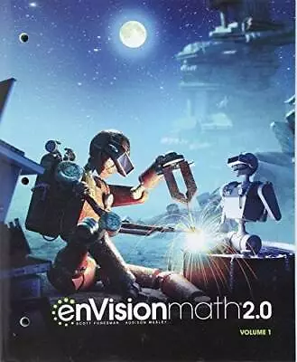 Envision Math 2.0 Common Core Student Edition Grade 7 Volume 1 C - Very Good • $4.55