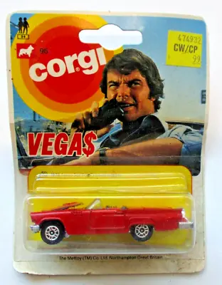 CORGI Jr Vegas 1957 Ford Thunderbird Dan Tanna TV SHOW Diecast Car - 1978 • $19.95