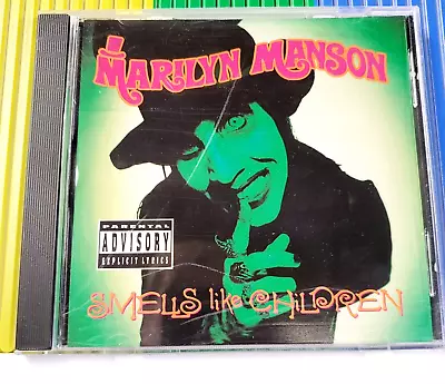 MARILYN MANSON - SMELLS LIKE CHILDREN CD - Parental Advisory 1995 Rock VG • $4.49