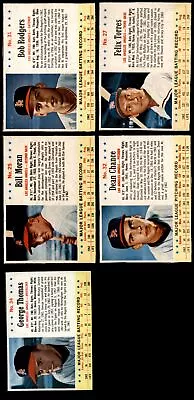 1963 Post Cereal Los Angeles Angels Near Team Set 4 - VG/EX (7 / 11 Cards) • $83.50
