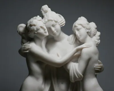 £40.23 • Buy 3 Graces Goddesses Canova Nude Female Cast Marble Statue Sculpture Museum 9.84in