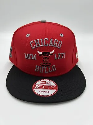 New Era 9FIFTY Chicago Bulls 'MCM LXVI' Snapback Hat • $100