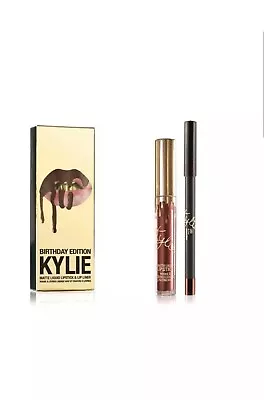$27.50 • Buy Kylie Jenner LEO Matte Liquid Lipstick And Lip Liner 