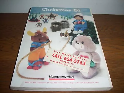 1984 MONTGOMERY WARD Christmas Catalog STAR WARS A-TEAM GI JOE KNIGHT RIDER VCRs • $54.99