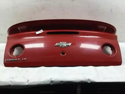 2005 2010 Chevrolet Cobalt Lt Coupe Trunk Lid W/ Spoiler Victory Red Oem • $207.95