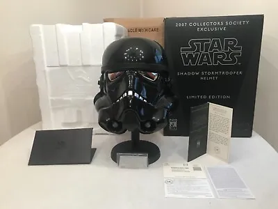 Master Replicas Star Wars Shadow Stormtrooper Helmet # 225 / 500 • $2999