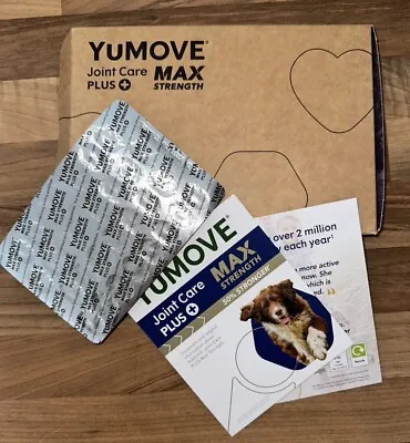 YuMOVE Joint Care PLUS MAX Strength Joint Supplement Older Dogs 120 Tablets • £38