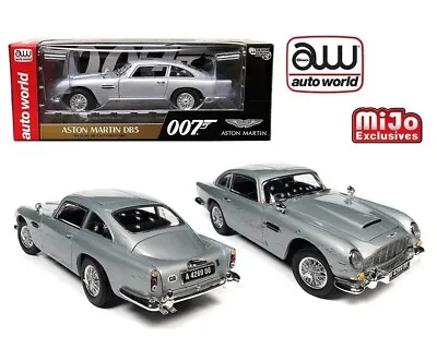 Auto World 1/18 James Bond 007  No Time To Die  Aston Martin DB5 Damaged CP7840 • $129.99