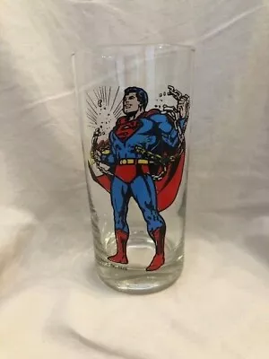 Vintage 1978 DC Superman Drinking Glass   L@@@K  • $24.99