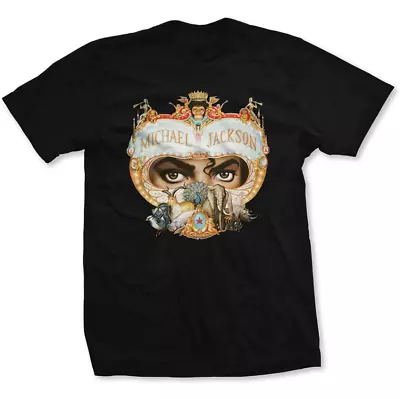 Michael Jackson Dangerous Slim Fit T-Shirt Black • $5