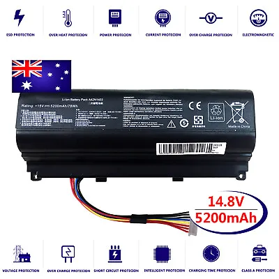 Battery For ASUS ROG G751JL-T7003T G751JT-T7144H G751JT-T7178T GFX71JM Laptop • $56.95