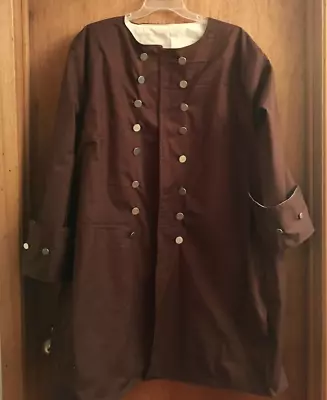 Men’s Colonial 18th Century Great Coat • $160