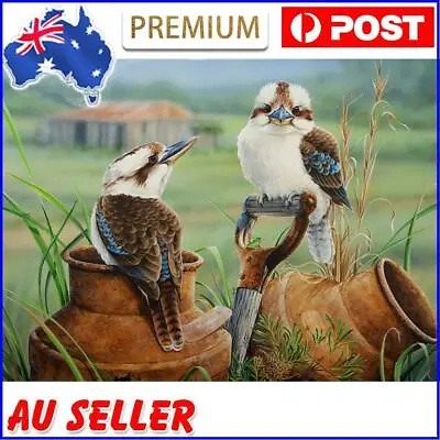 $11.99 • Buy 5D DIY Diamond Painting Bird Animal Full Round Drill Mosaic Art Picture Kit AU
