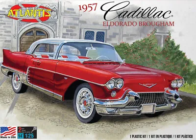 Atlantis Models 1:25 1957 Cadillac Eldorado Brougham Car Plastic Model Kit • £29.99