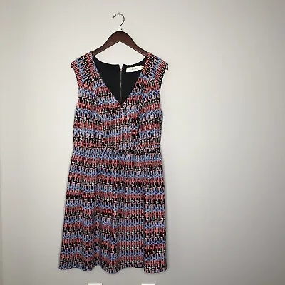  T-Bags TBags Los Angeles Print Midi Dress Sleeveless • $1