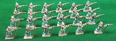 15mm English Civil War Muskateers With Musket Stands × 24 Metal Painted • £9