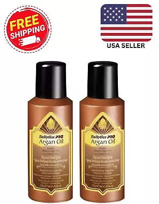 BaBylissPRO Argan Oil Thermal Shine Spray Morrocan Argan Trees 🔥 2 Pk🔥 4.4 Oz • $28.50