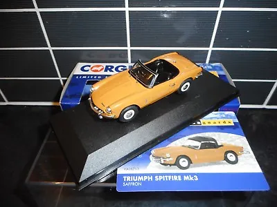 Vanguards Corgi VA06713 Triumph Spitfire MK3 Saffron • £39.99