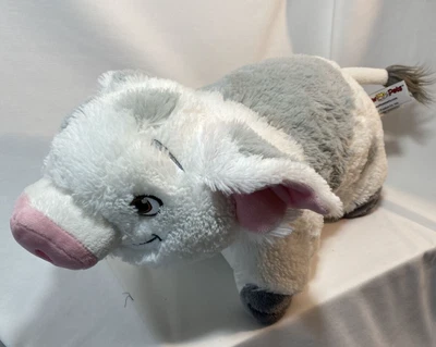 $13.99 • Buy Disney Pillow Pets Moana Pua Pig Plush Stuffed Animal White & Grey