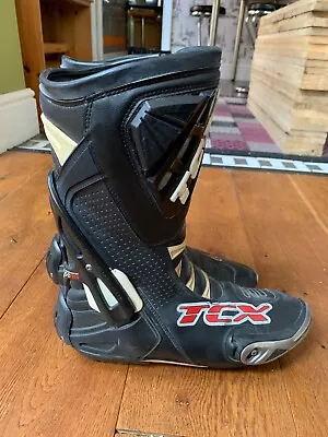 TCX Motorcycle Road/Race Boots Size 10 • $80.82