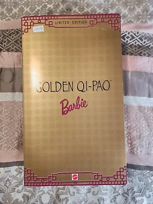 1998 Golden Qi-pao Barbie Doll Limited Edition Mattel #20866 • $40