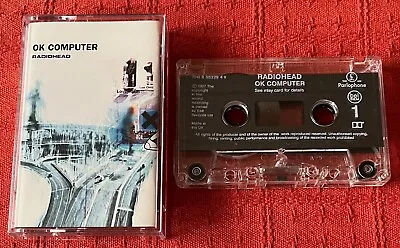 Radiohead - Uk Cassette Tape - Ok Computer - Superb Condition • £49.99