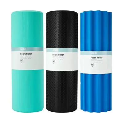 Foam Roller Physio Back Training Pilates Back Exercise Massage –assorted 1 Only • $12.49