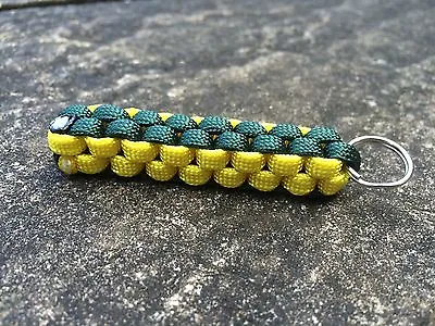 Lotus Traditional Colours Paracord Keyring Keychain • $4.84