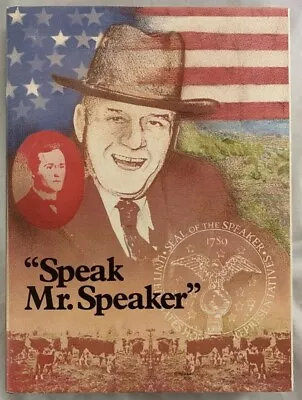 Triple Signed 1st Ed Speak Mr Speaker Sam Rayburn Texas Speaker Of The House DJ • $25.46