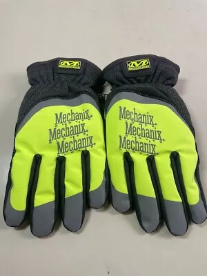 Mechanix Hi-Viz Coldwork Fastfit Work Gloves Size M Medium Winter Work Gloves • $19.99