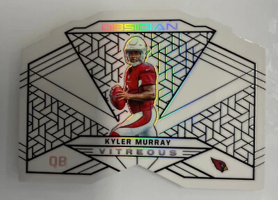$300 • Buy 2019 Panini Obsidian #V-22 Kyler Murray Rookie RC Vitreous White #1/7