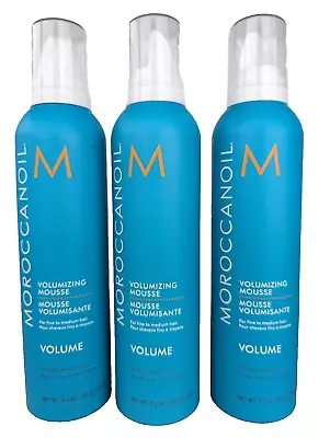 Moroccanoil Volumizing Mousse 8.5 Oz EACH ( 3 BOTTLES DEAL) • $78.99