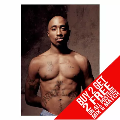 2pac Bb4 Tupac Poster Print A4 A3 Size Buy 2 Get Any 2 Free • £6.97