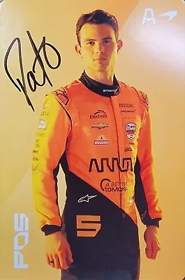 Signed 2024 Pato O'Ward Mclaren Indy 500 Hero Card 4x6 • $12.74