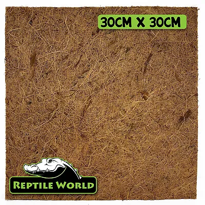 £6.99 • Buy Reptile World Coco Background 30cm X 30cm - Natural Reptile, Terrarium Decor