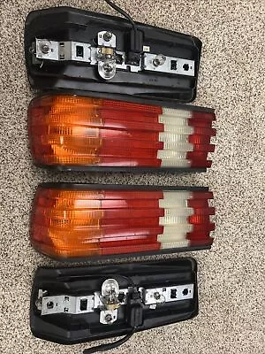 VINTAGE MERCEDES W126 Tail Lights COMPLETE PAIR  1268200864 1268200764 • $180