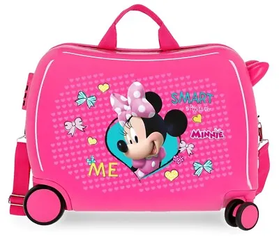 Disney & Frozen Minnie Mickey Elsa Kids Ride On Suitcase - Brand New In Box • £69.99