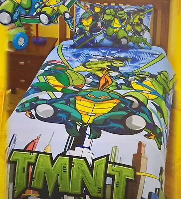 ~ TMNT Ninja Turtles - SINGLE BED DOONA QUILT OFFICIAL LICENSED COVER  • $45.02