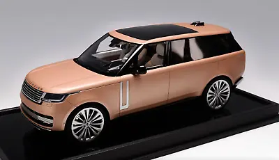 1/18 Motorhelix / LCD 2023 Range Rover Autobiography In Gold In Stock Now • $137.50