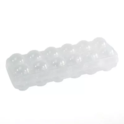 £7.19 • Buy Egg Storage Holder With Lid Rack Box Tray Fridge Organiser Storage Space Saver