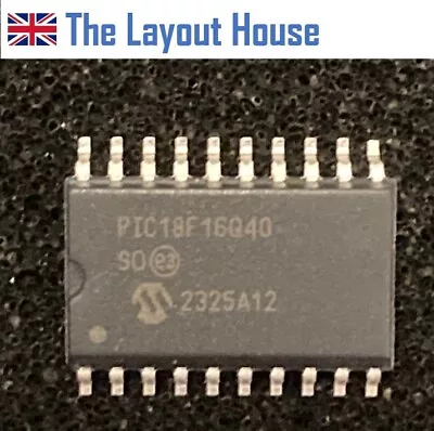 Microchip Pic 8 Bit Microcontroller Pic18f16q40-i/so 64kb Flash 64mhz Soic 20 • £3.95