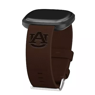 Affinity Bands Auburn Tigers Premium Leather Fitbit Watch Band • $59.99