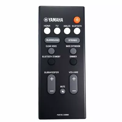 Genuine Yamaha YAS-207 Soundbar Remote Control • $97.63
