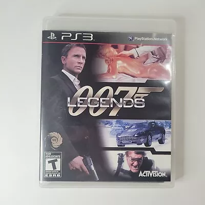 007 Legends (Sony PlayStation 3 PS3 2012) COMPLETE CIB - Ex-Rental • £10.50