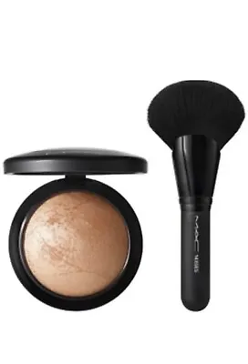 MAC Mineralize Skinfinish Highlighter Gift Set Makeup Brush Travel Bag  Bling Me • $29.50