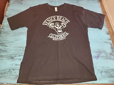 Venice Beach California Muscle Beach Tshirt Men’s Sz XL Bodybuilding Graphic • $18.99