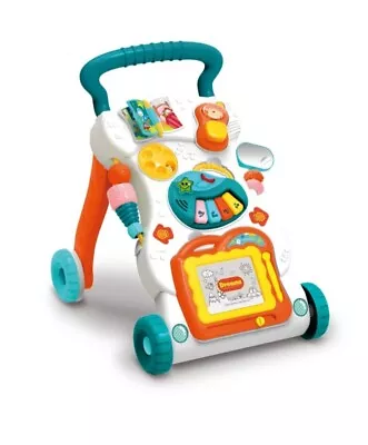Baby Walker Musical Piano First Step Sit & Play Boys Girls Early Education Toy • £21.99