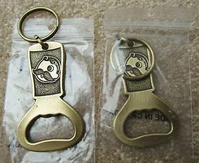 2 National Bohemian Beer Metal Bottle Opener / Keychains MR BOH NEW Oh Boy What • $8.99