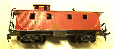 Early Mantua Ho Scale Die Cast Base Brass Body Caboose Assembled Kit • $14